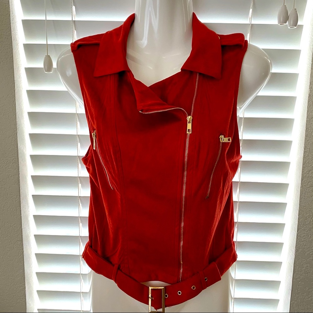 Windsor Rust sleeveless top